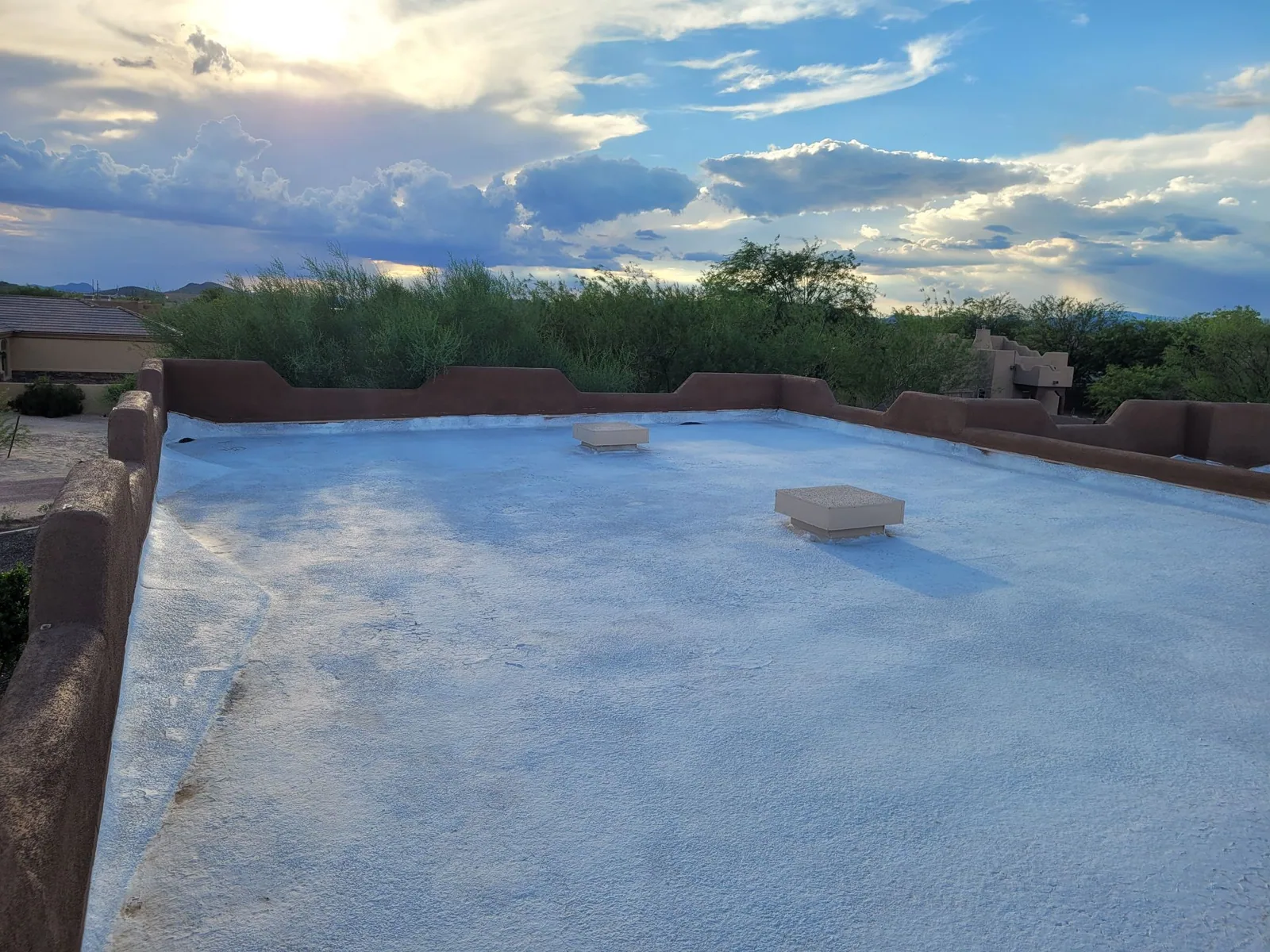 Ponding Water Roof Repair in Glendale, AZ
