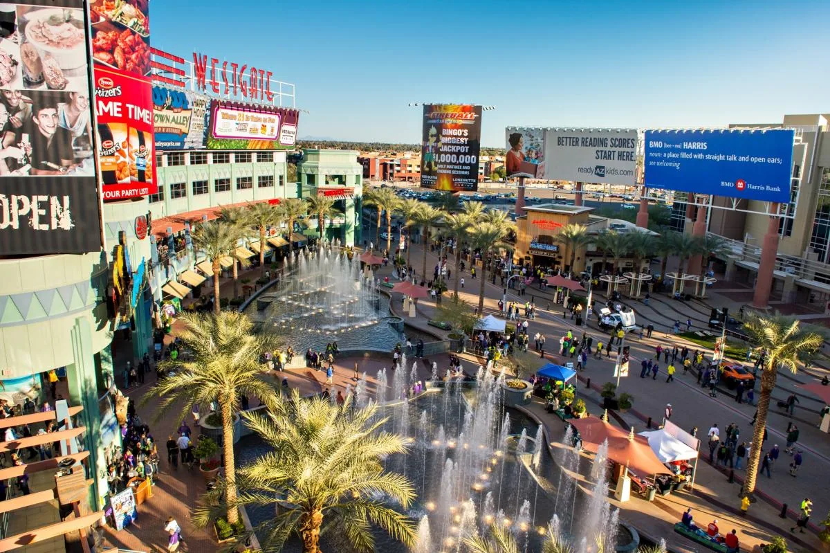 Westgate Entertainment District in Glendale, AZ